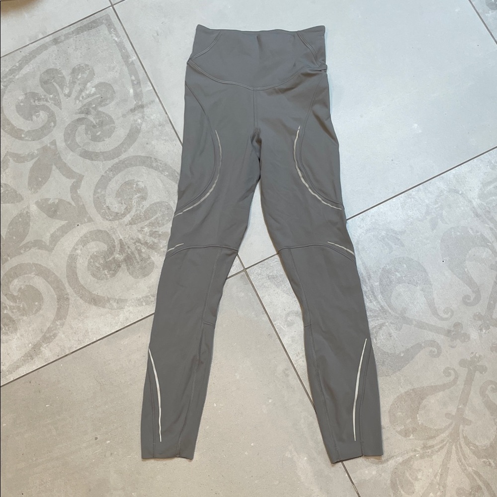 lululemon athletica Gray reflective Leggings